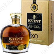 Brandy moldavo "Kvint" Surprise, invecchiato 10 anni 40% (0,5l)