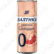 Birra "Baltika" analcolica, pompelmo (0,33l)