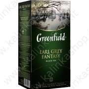 Tè nero "Greenfeld - Earl Grey Fantasy" con bergamotto (25x2g)