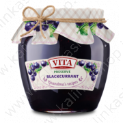 Варенье "Vita" из черной смородины  (580 мл)