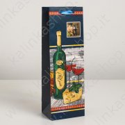 Pacchetto laminato per bottiglia 12*36*9 cm